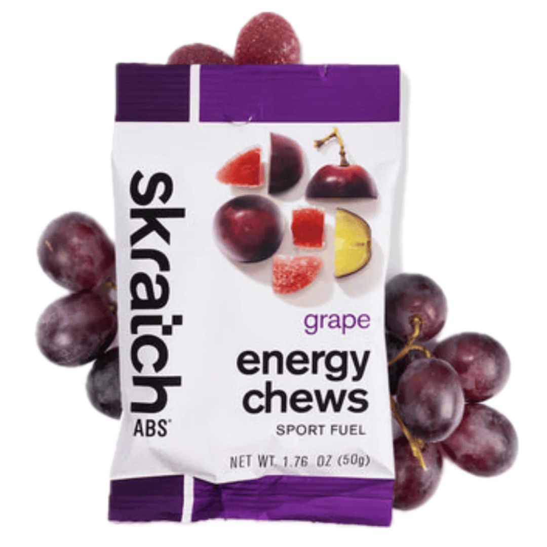 Skratch Labs Sport Energy Chews Singles Grape Other - Nutrition - Gummies