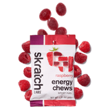 Skratch Labs Sport Energy Chews Singles Raspberry Other - Nutrition - Gummies