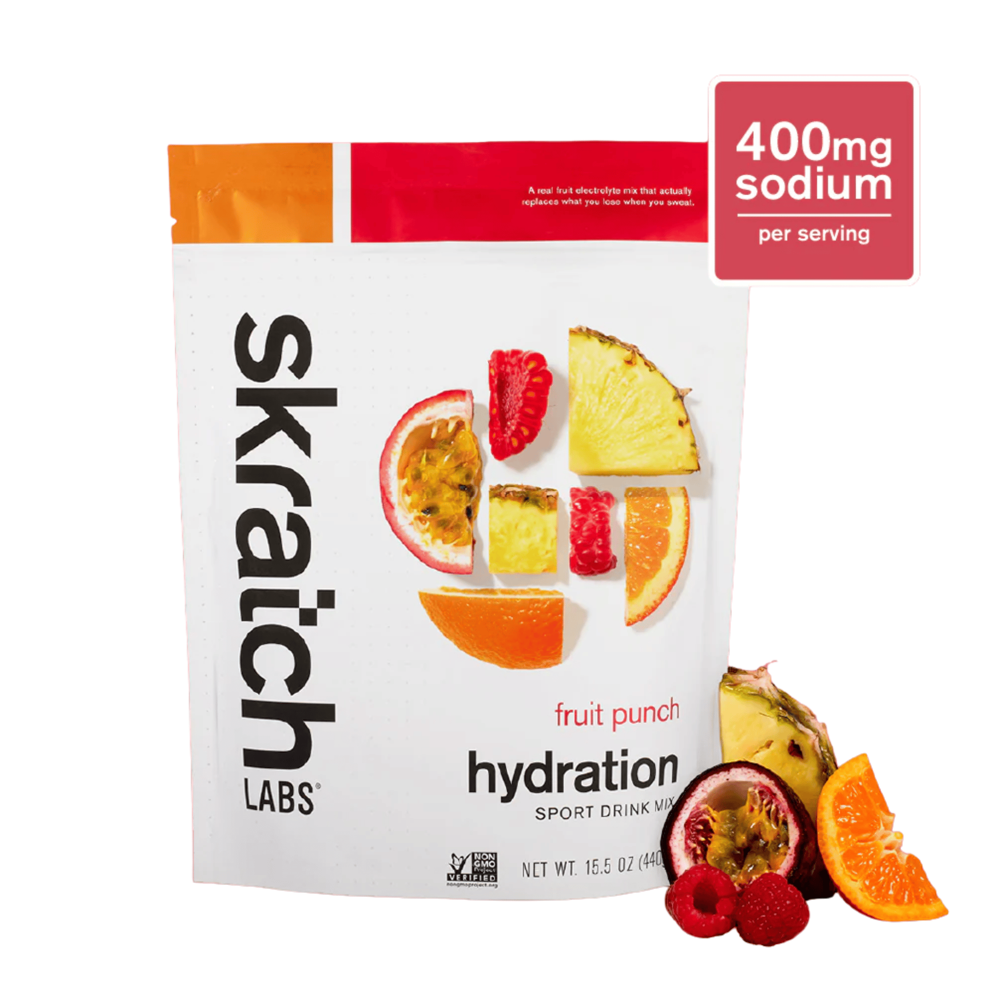 Skratch Labs Sport Hydration Drink Mix Fruit Punch / 440g Other - Nutrition - Drink Mixes