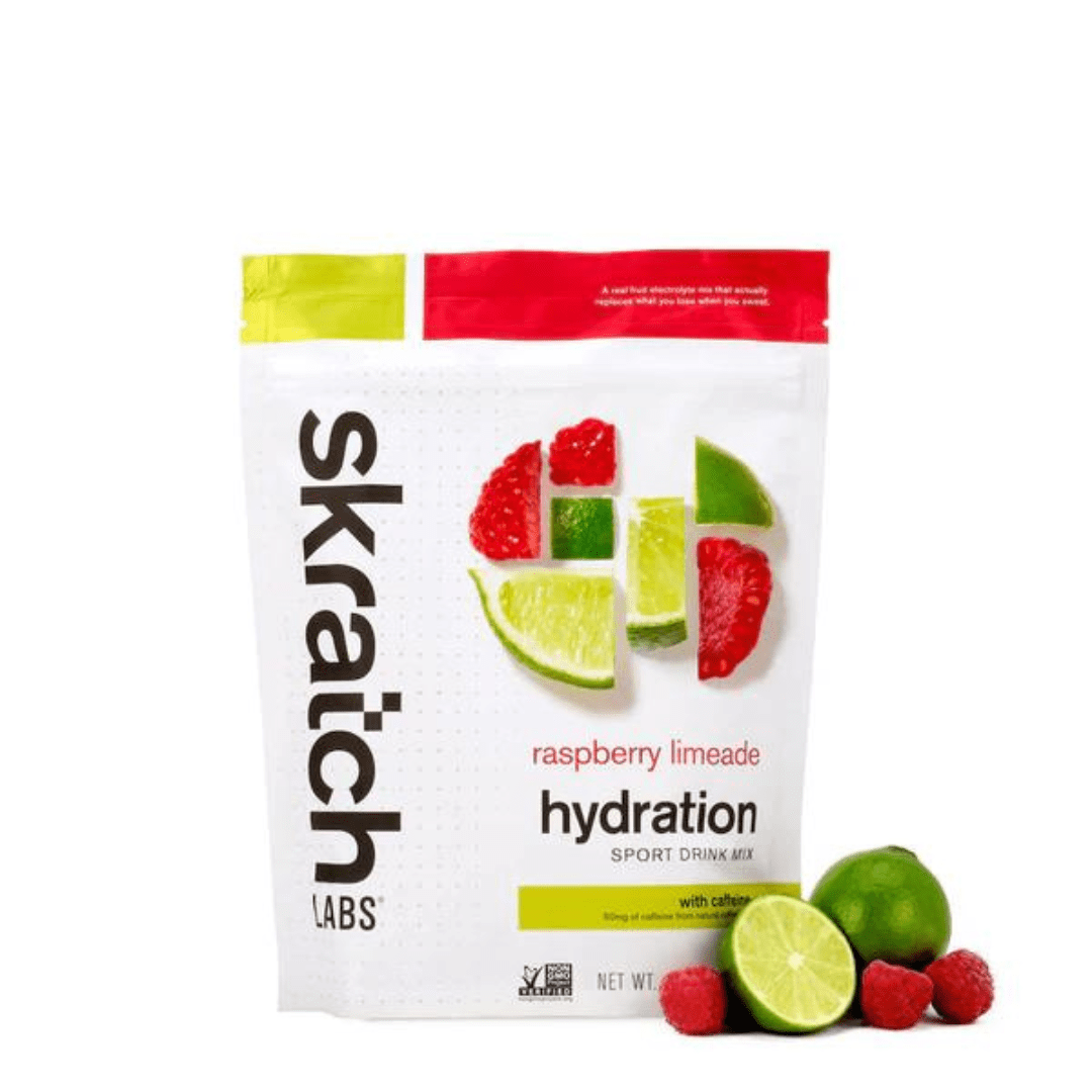 Skratch Labs Sport Hydration Drink Mix Raspberry Limeade w/ Caffeine / 440g Other - Nutrition - Drink Mixes