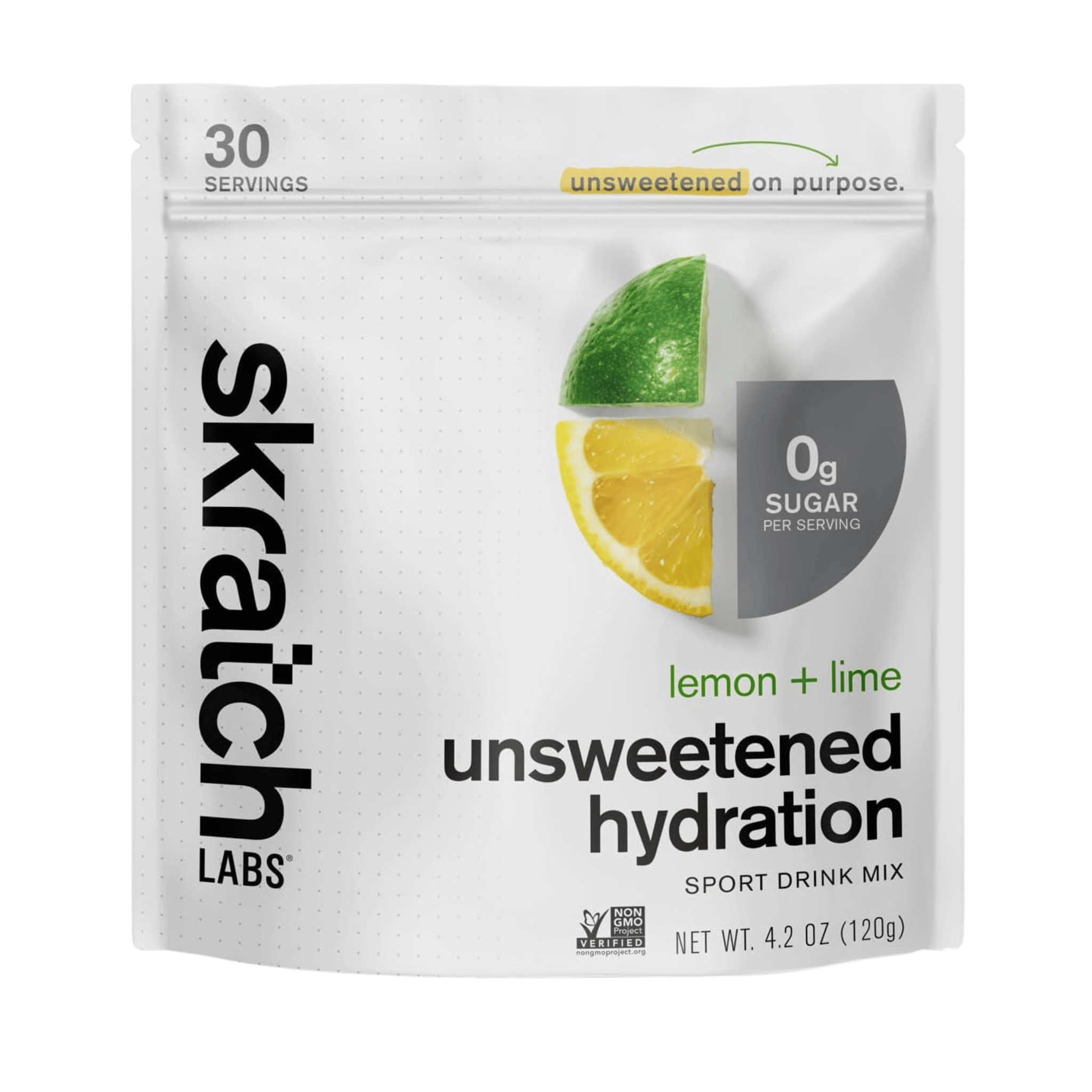 Skratch Labs Unsweetened Hydration Drink Mix 120g Lemon & Lime Other - Nutrition - Drink Mixes