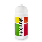 Skratch Labs Water Bottle 500mL White w/ Blocks Accessories - Bottles