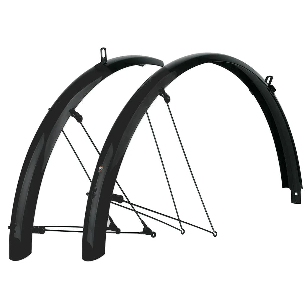 SKS Bluemels Bicycle Fender Set - 700c/650B Wheels Matte Black / B55 700 x 38-47 Accessories - Fenders