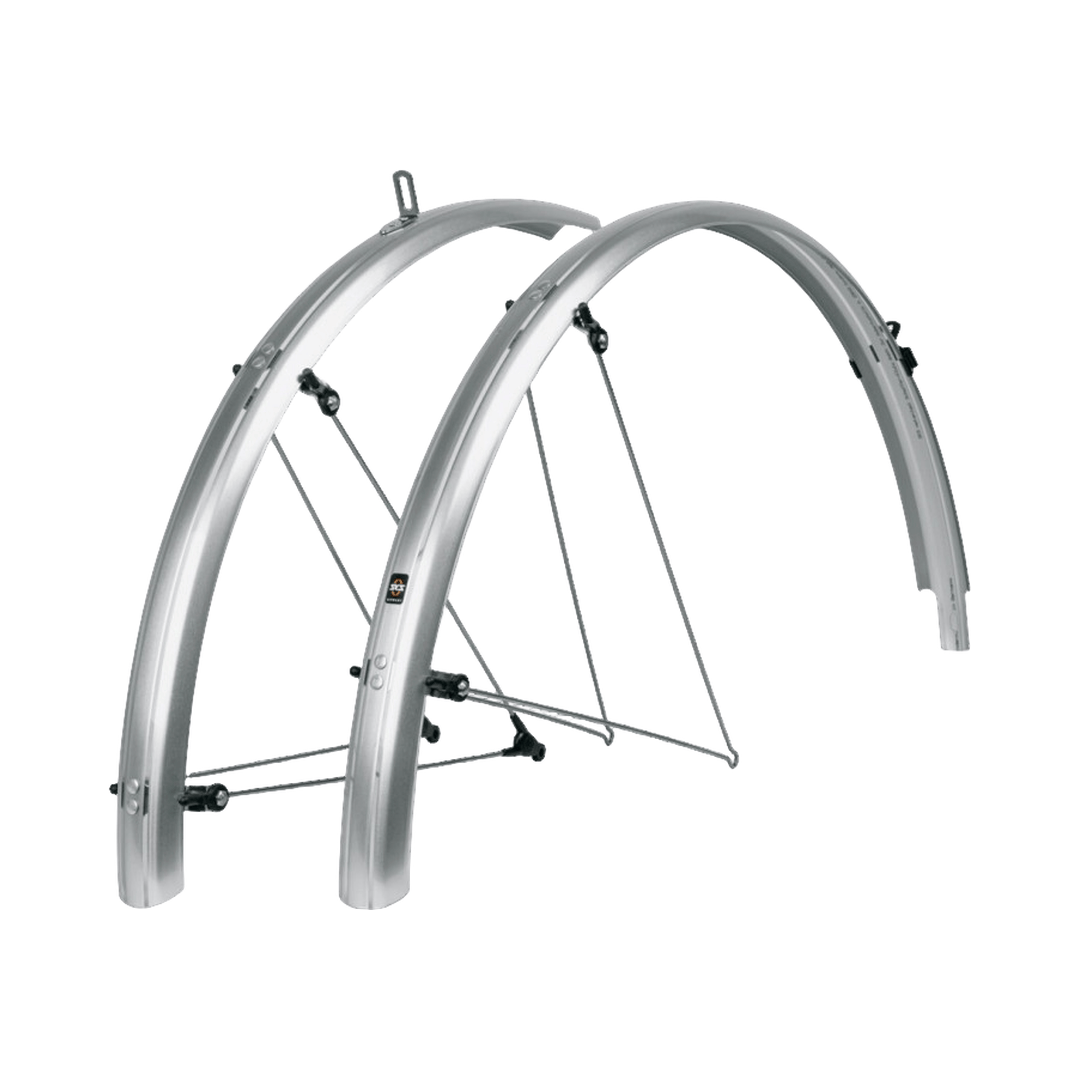 SKS Fender, B65 Bluemels, 27.5 / 29 / 700c x 2.25" Max, Silver, Set Accessories - Fenders