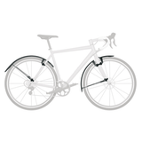 SKS Speedrocker Gravel Fender Set 650b or 700c Max Tire Width 42mm Black Accessories - Fenders