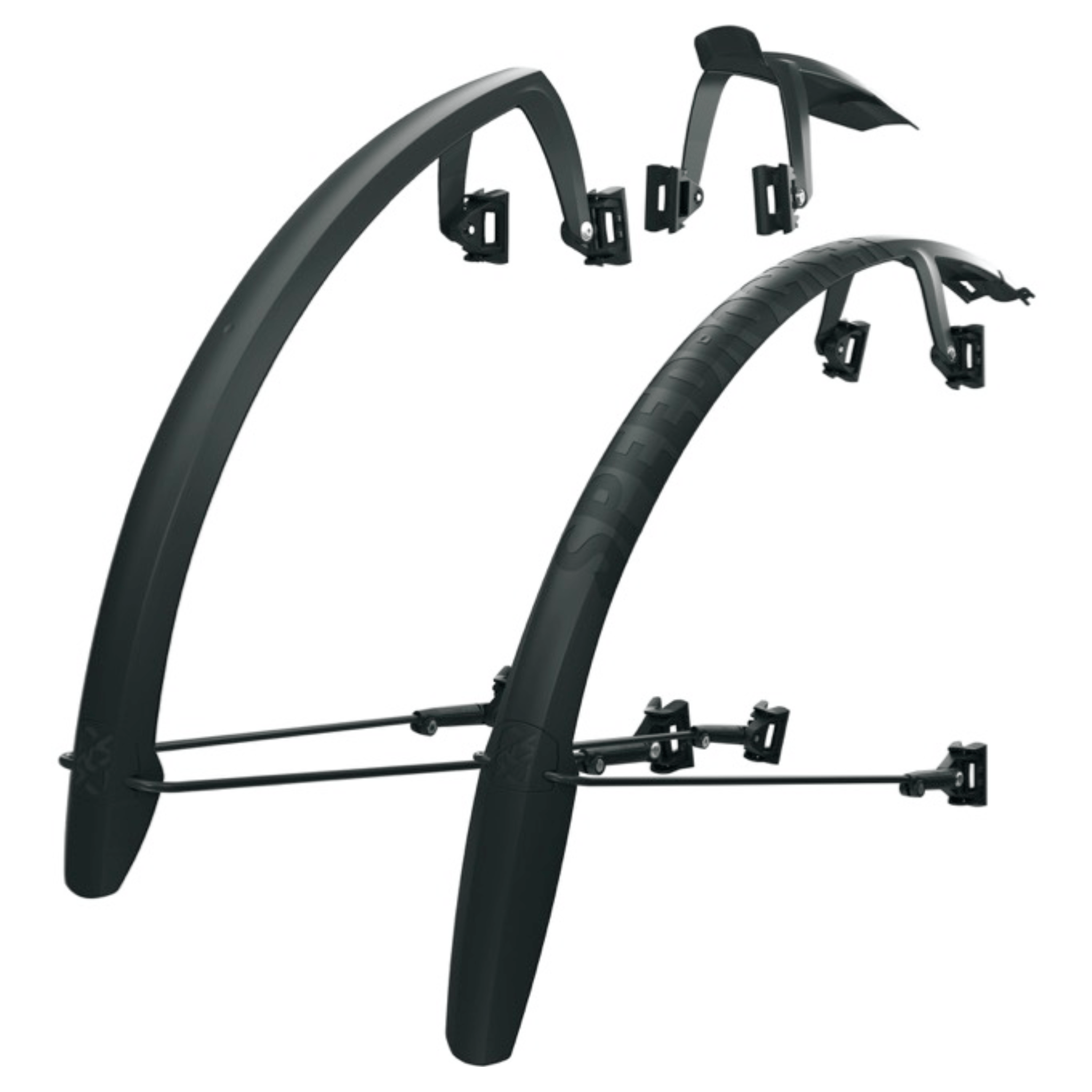 SKS Speedrocker Gravel Fender Set 650b or 700c Max Tire Width 42mm Black Accessories - Fenders
