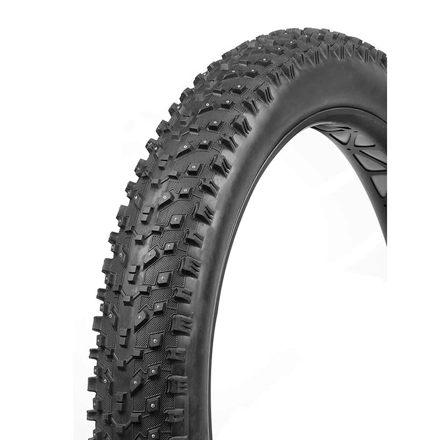 Snow Avalanche Studded 26''x4.00, Folding, Tubeless Ready, Silica, 120TPI, Black Fat Bike Tires