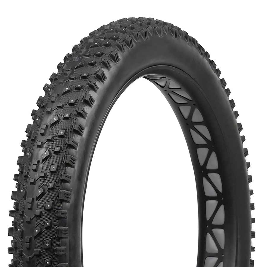 Snow Avalanche Studded 27.5''x4.50, Folding, Tubeless Ready, Silica, 120TPI, Black Fat Bike Tires