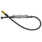 Spare Parts For Lezyne Foot Pumps Lezyne, Pumps Hose with Digital Gauge, With yellow ABS Flip Thread Chuck head Pumps Parts and Accessories