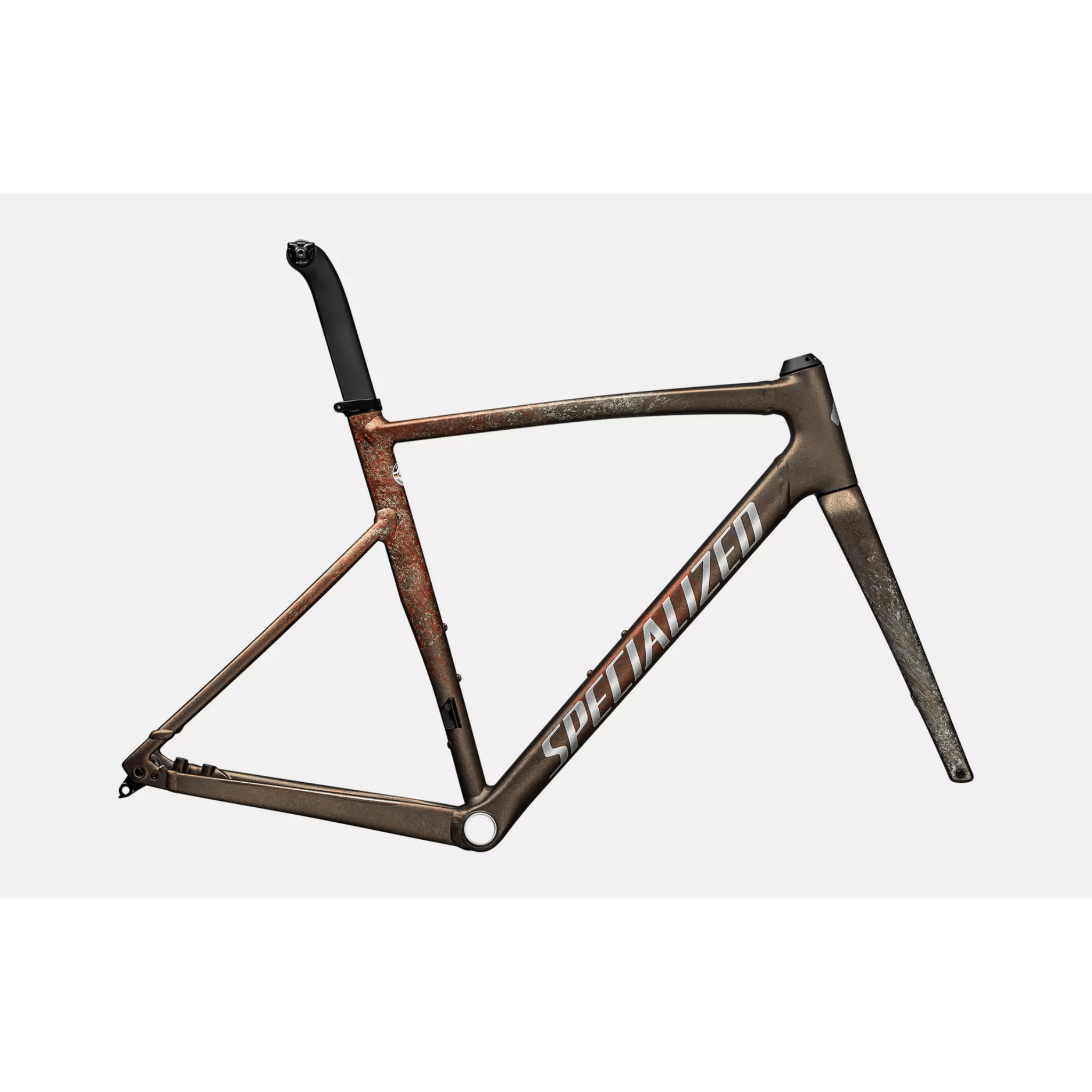 Specialized Allez Sprint Frameset Copper Multicolor Blurred Impasto/Brushed Liquid Metal / 52 Bikes - Frames - Road