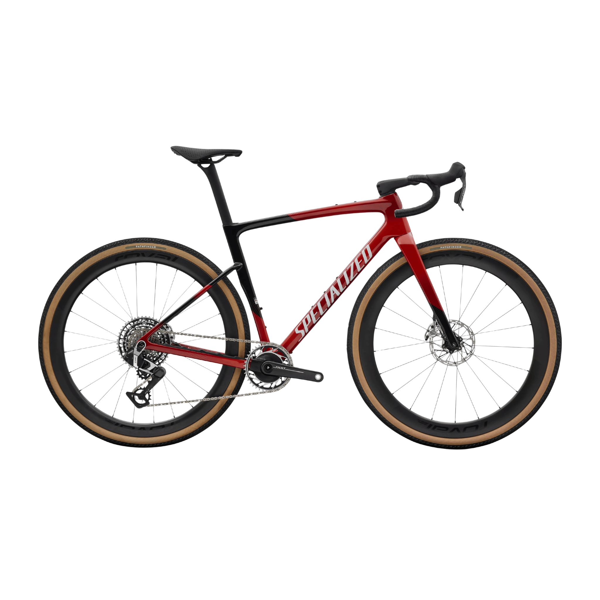 Specialized Crux 5 S-Level SRAM RED XLPR Red Pearl/Redwood/Birch / 49 Bikes - Gravel