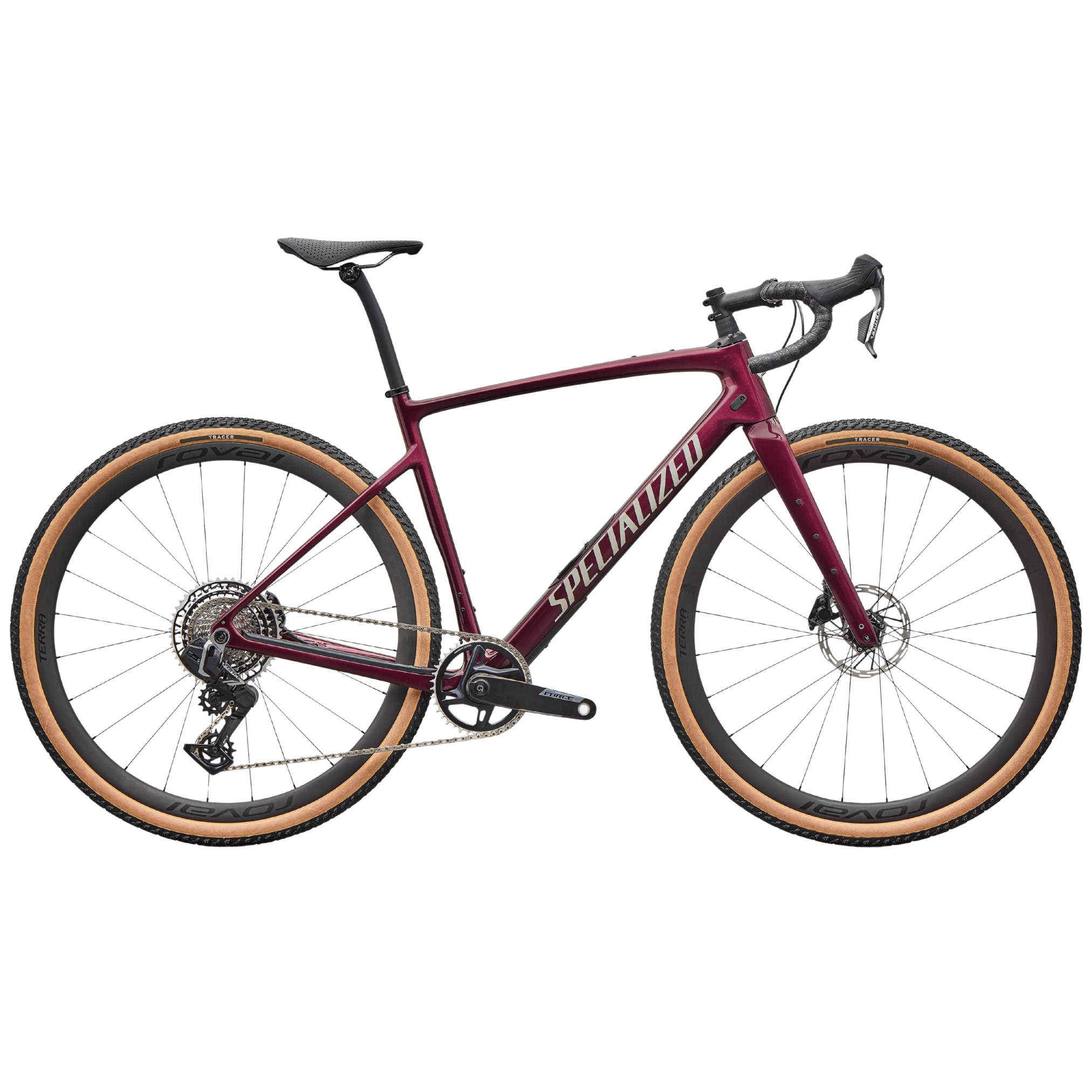 Specialized Diverge 4 Pro SRAM Force XPLR Bordeaux Metallic/Pearl/Dolomite / 49 Bikes - Gravel