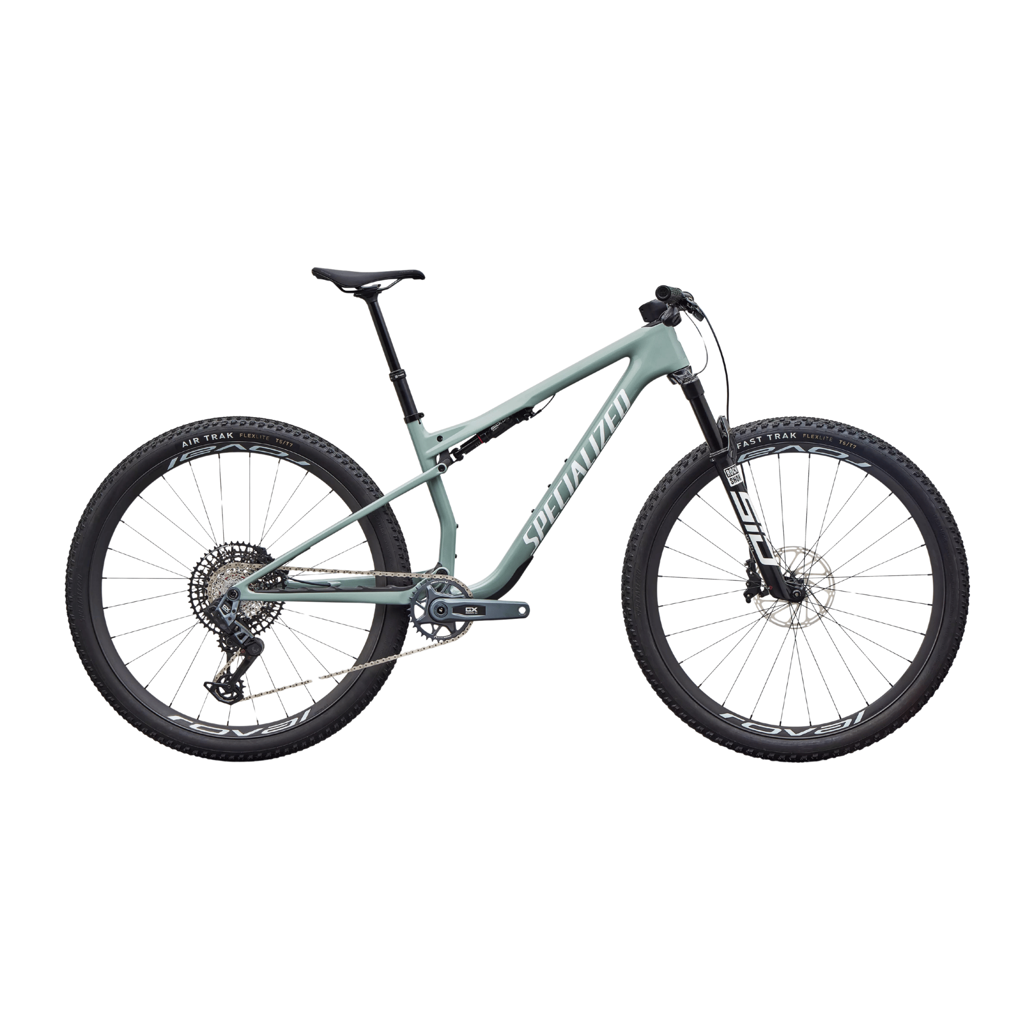 Specialized Epic 9 Expert Agave/Metallic White Silver / S Bikes - Mountain