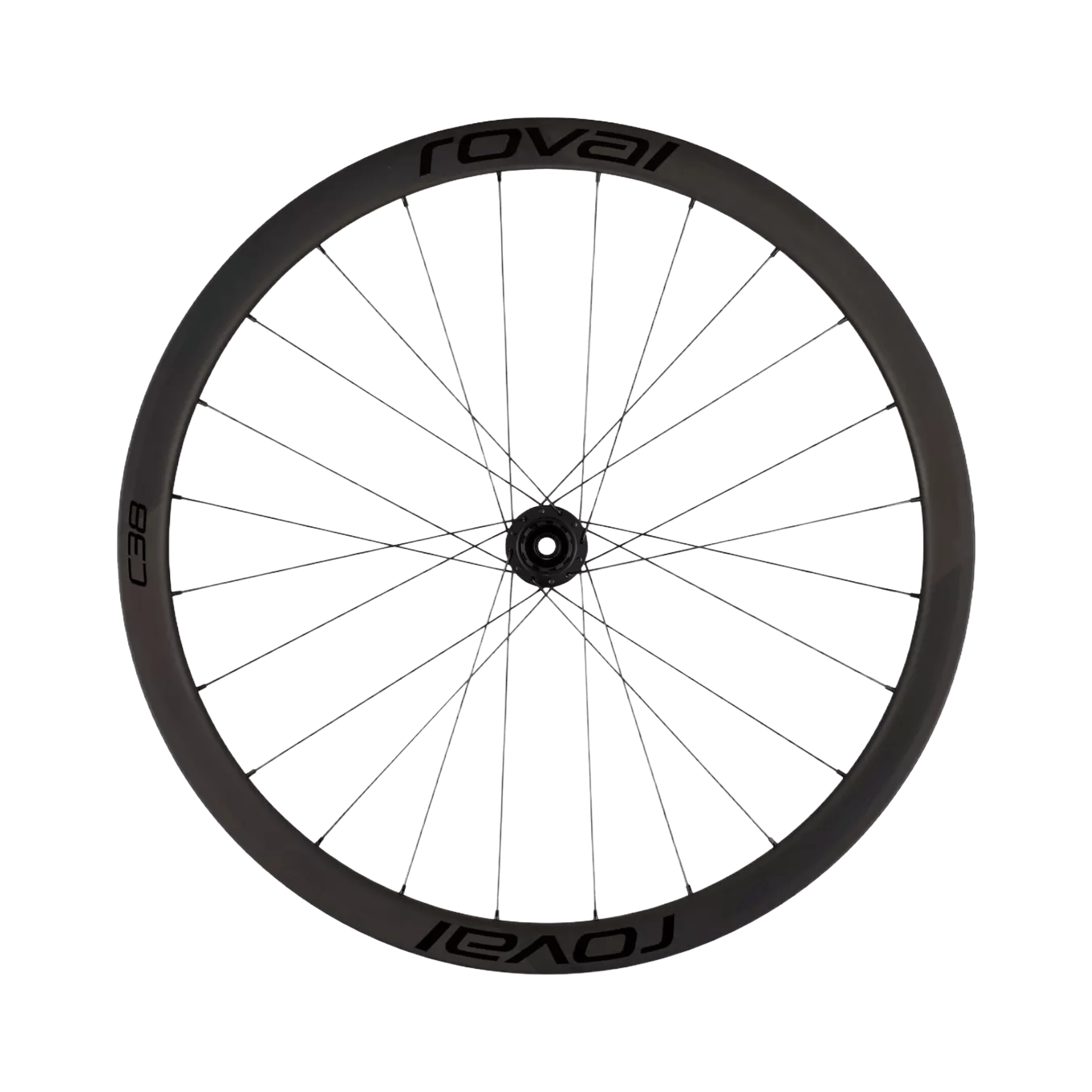 Specialized Rapide C 38 Disc Wheelset Satin Carbon/Black / Front & Rear Parts - Wheels - Road