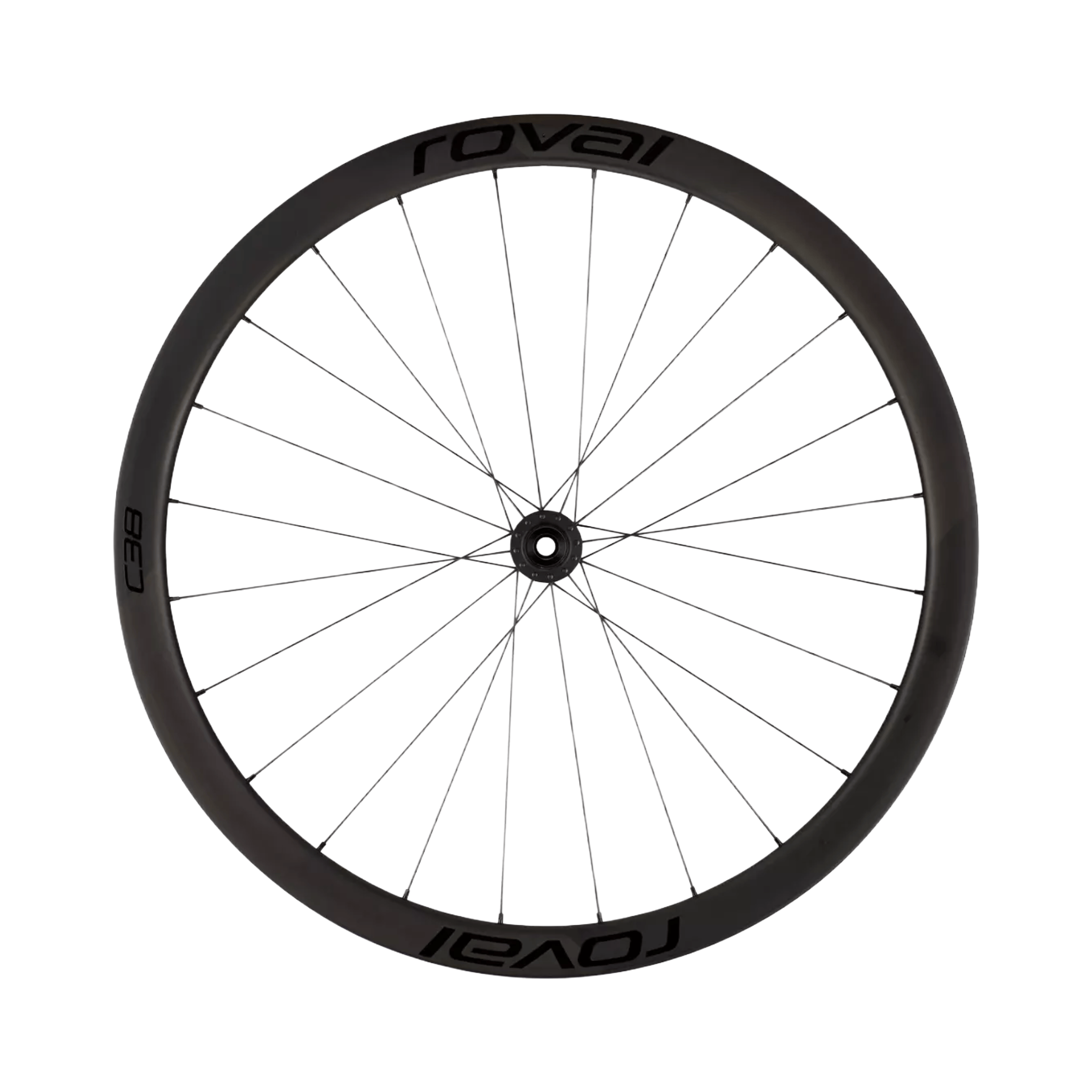 Specialized Rapide C 38 Disc Wheelset Satin Carbon/Black / Front & Rear Parts - Wheels - Road