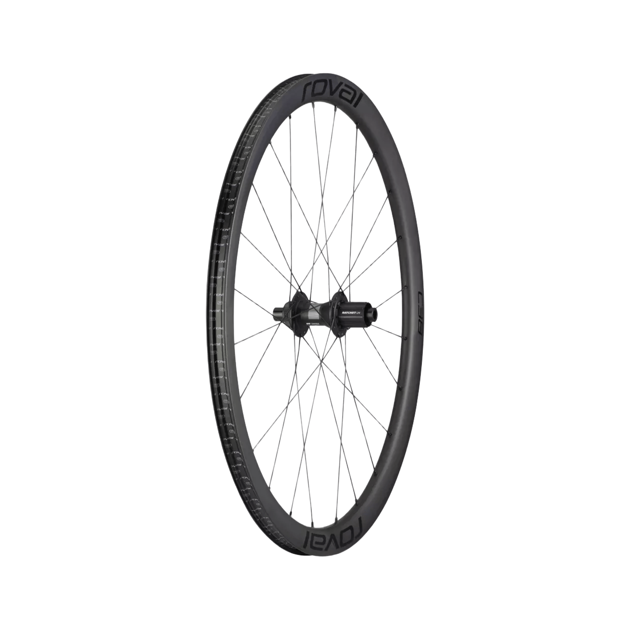 Specialized Rapide C 38 Disc Wheelset Satin Carbon/Black / Front & Rear Parts - Wheels - Road