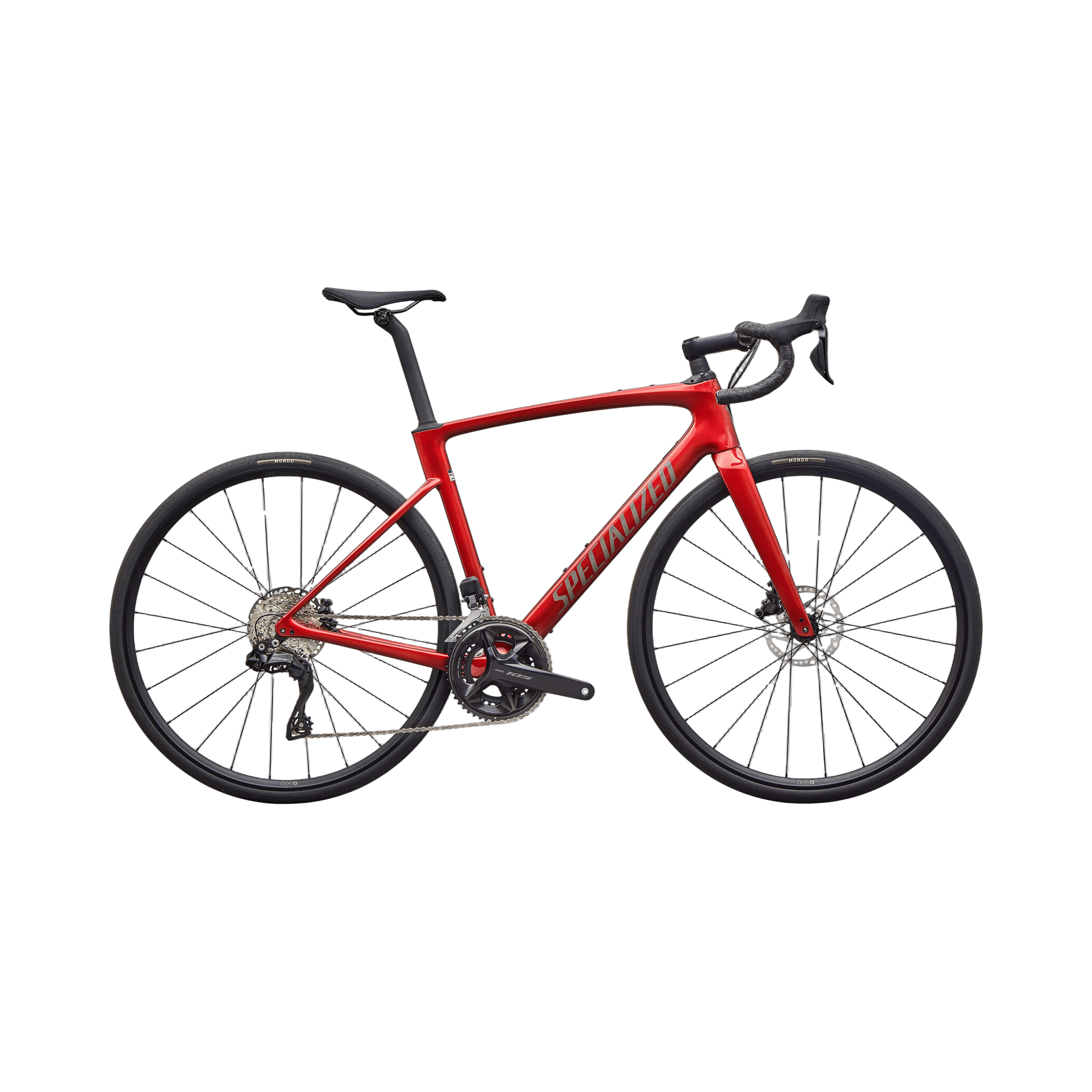 Specialized Roubaix SL8 Comp Shimano 105 Di2 Gloss Cayenne Metallic / 49 Bikes - Road
