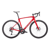 Specialized Roubaix SL8 Pro Shimano Ultegra Di2 Gloss Red Pearl + Fiery Red Strata / Dune White / 44 Bikes - Road
