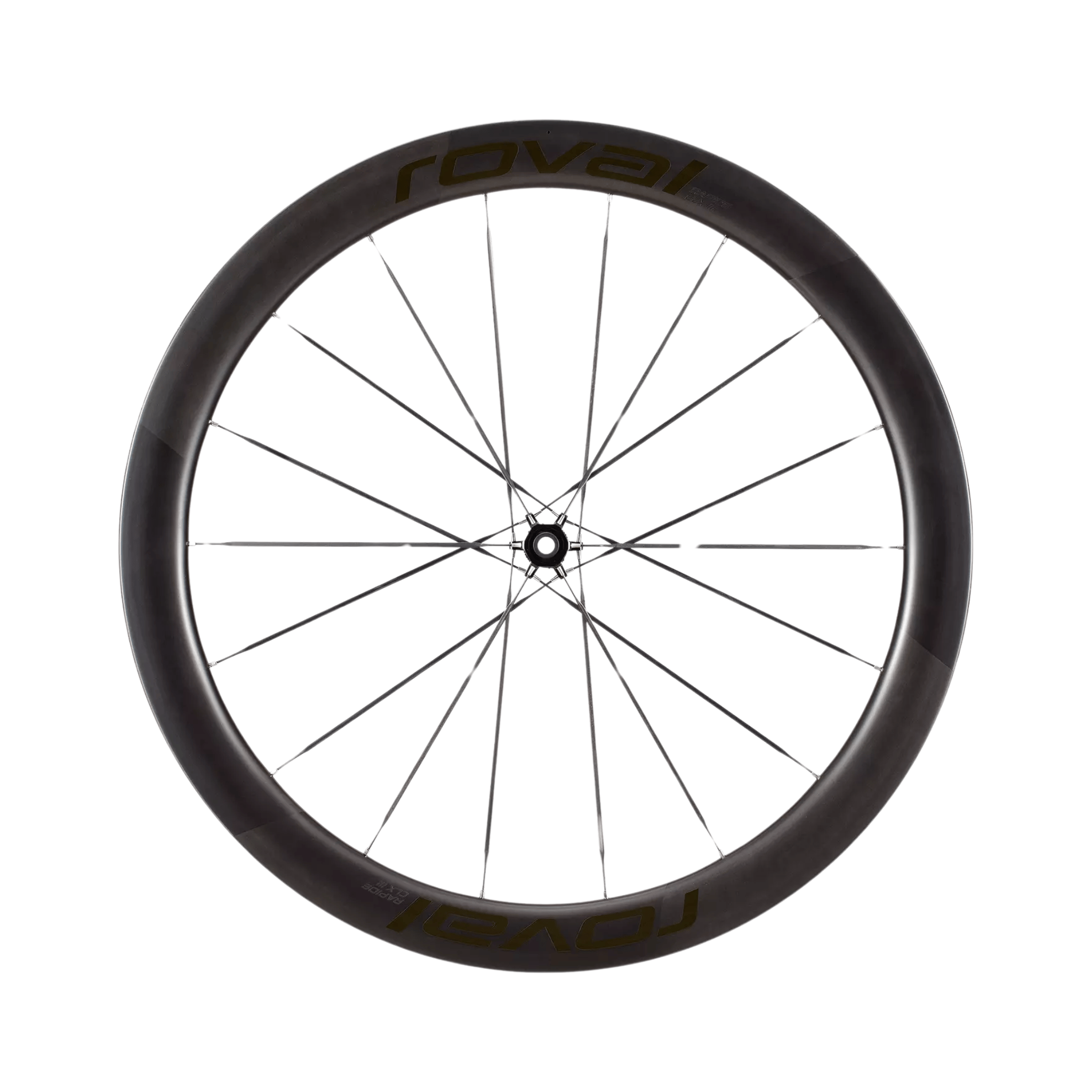 Specialized Roval Rapide CLX III Wheels Satin Carbon/Gloss Black / Front Parts - Wheels - Road