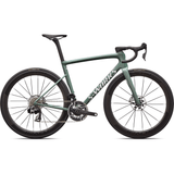 Specialized S-Works Tarmac SL8 SRAM RED AXS Gloss Premium Fjord Metallic/White Metallic Silver / 44 Bikes - Road