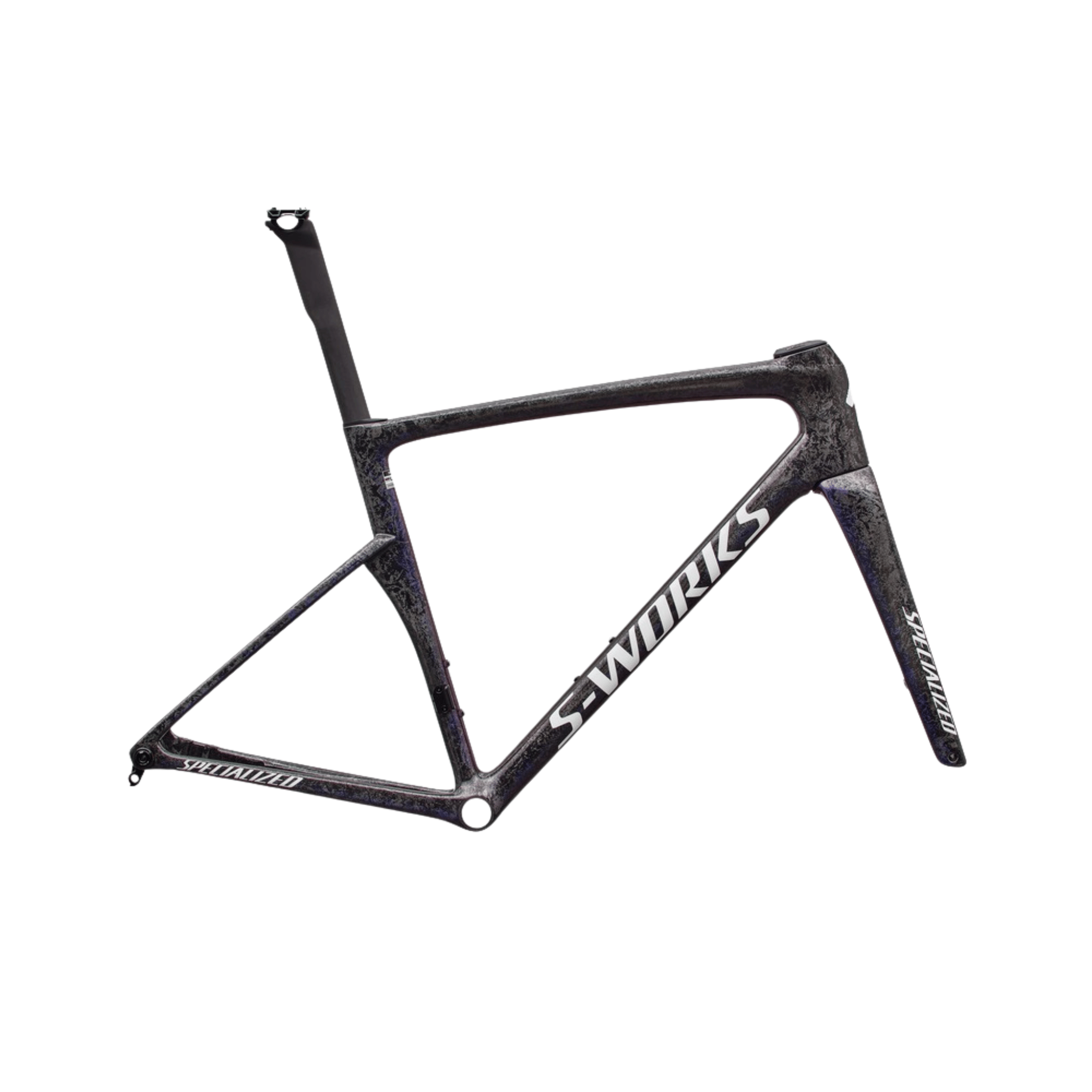 Specialized S-Works Tarmac SL9 Frameset Carb/Bluredcmln/Wht / 49 Bikes - Frames - Road