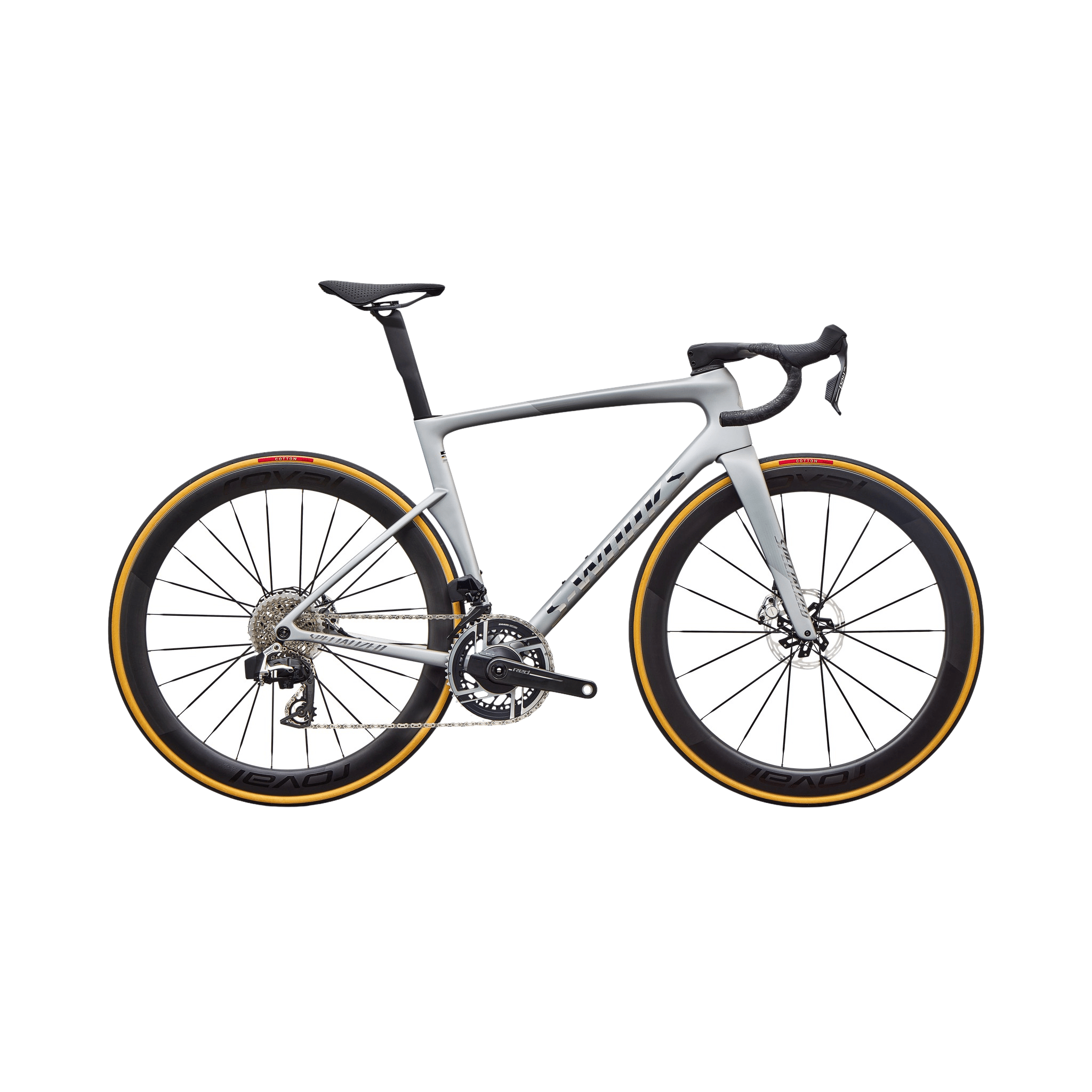 Specialized S-Works Tarmac SL9 SRAM RED Sildst/Spctflr/Chrm / 44 Bikes - Road
