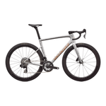 Specialized Tarmac SL8 Pro SRAM Force AXS Gloss Silver Dust/Shadow Silver Dry Impasto/Photon Orange Tint Over Silver Dust / 44 Bikes - Road