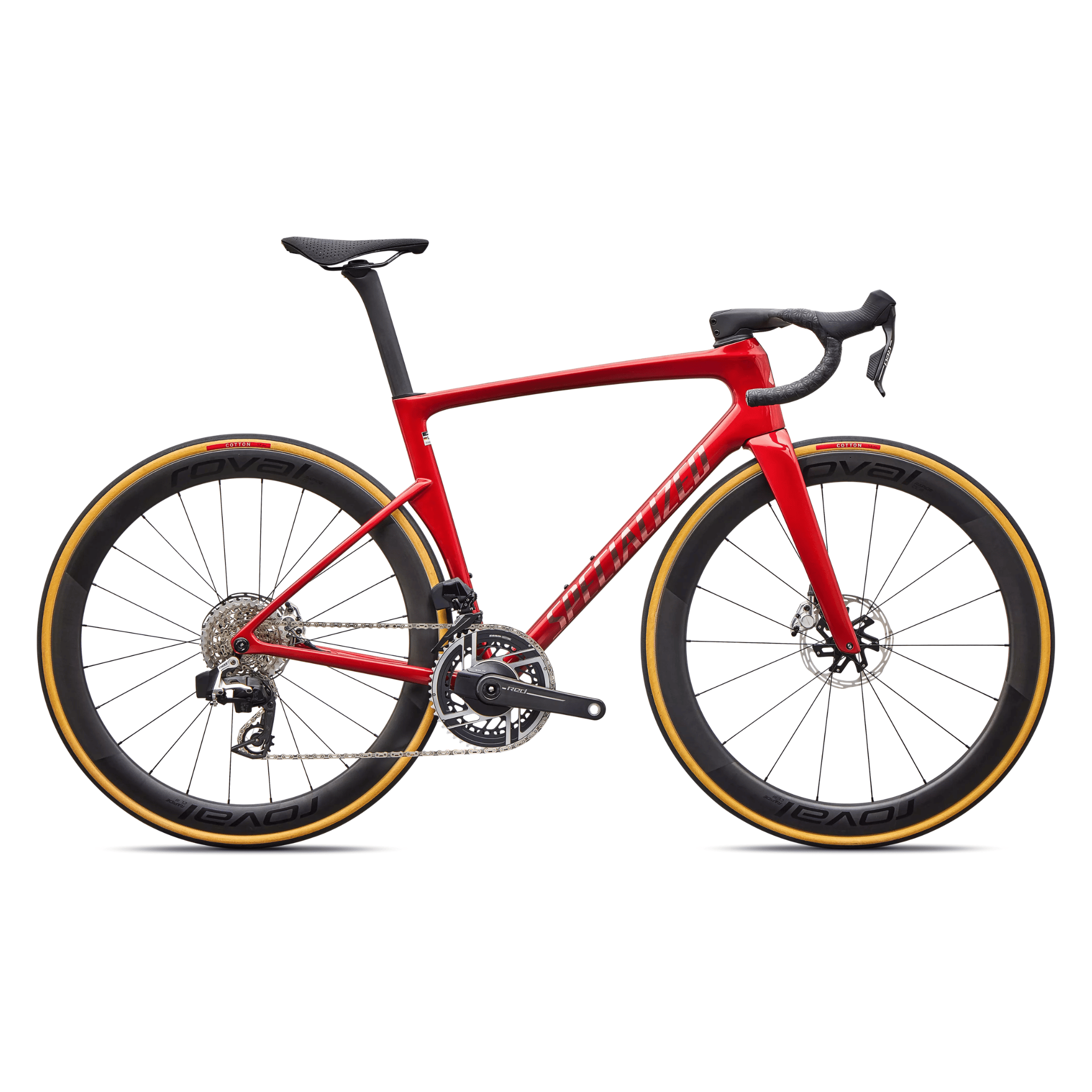 Specialized Tarmac SL9 S-Level SRAM RED AXS Gloss Cayenne Metallic/Chrome / 49 Bikes - Road