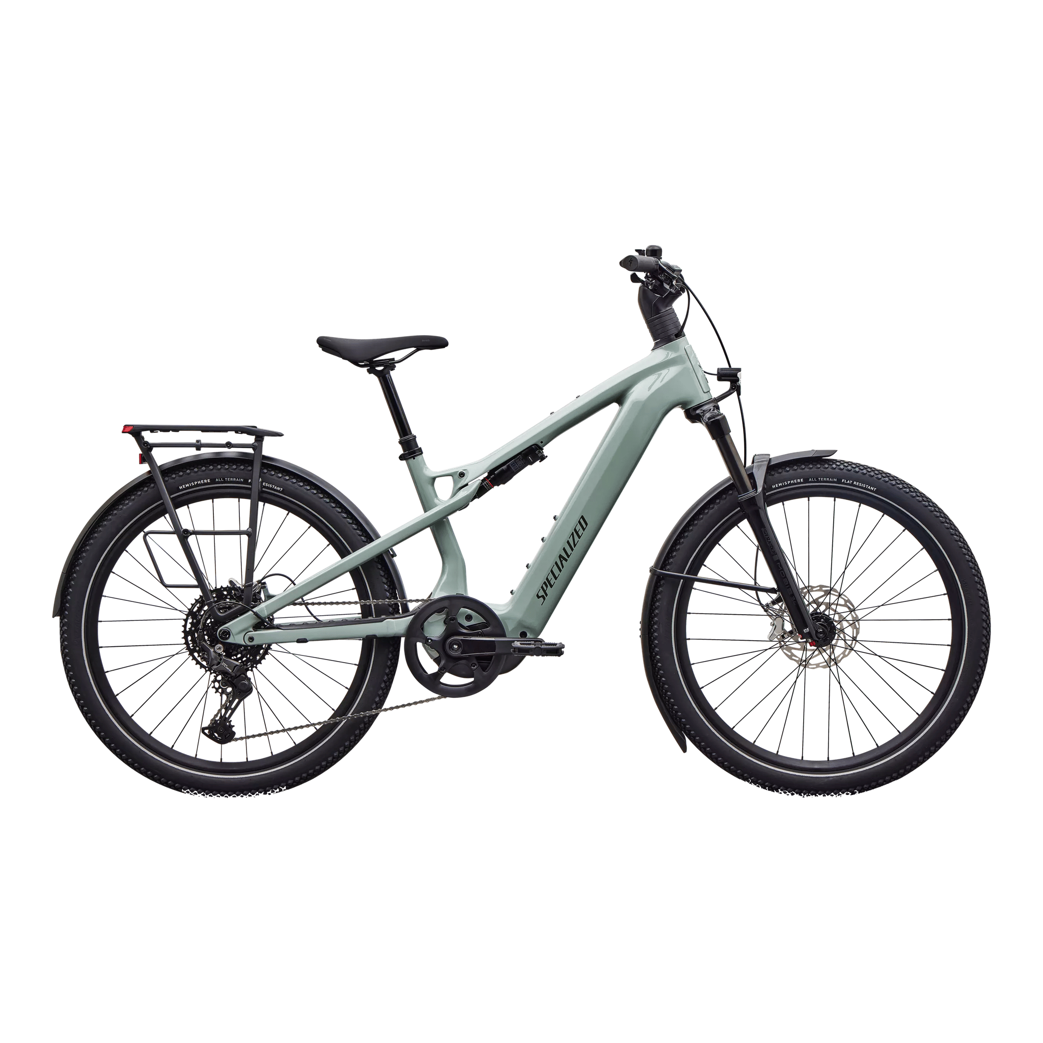 Specialized Turbo Vado 3 X 4.0 Gloss Agave Grey / S Bikes - eBikes - Commuter