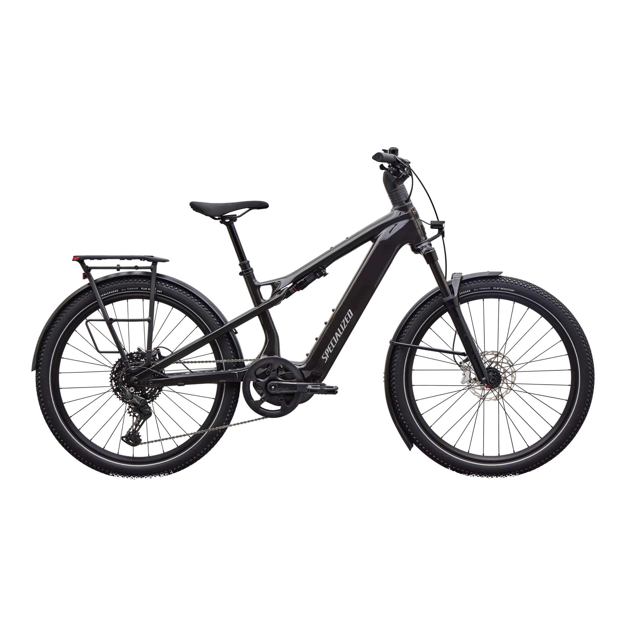 Specialized Turbo Vado 3 X 4.0 Gloss Obsidian / S Bikes - eBikes - Commuter