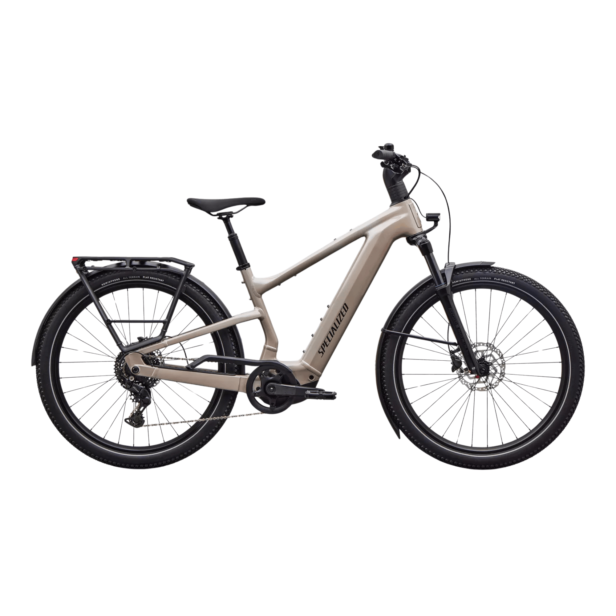 Specialized Vado 3 EVO 4.0 Gloss Sandstone Metallic / S Bikes - eBikes - Commuter