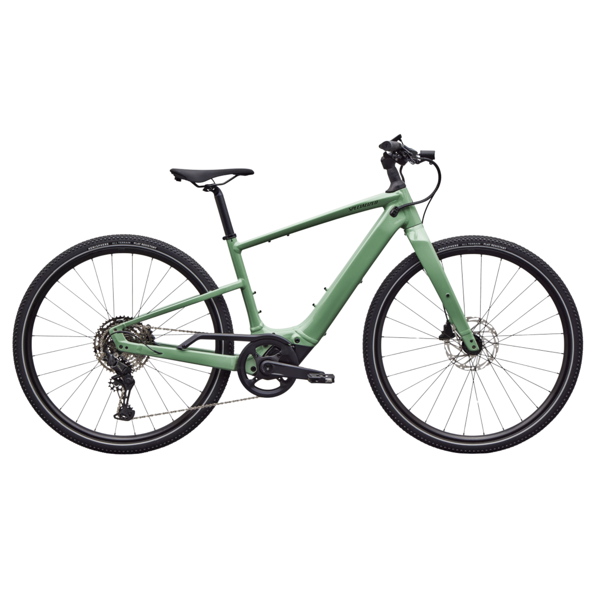 Specialized Vado SL 4.0 2 Pistachio/Oak Green Metallic / S Bikes - eBikes - Commuter