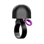 Spurcycle Compact Bell Black/Purple / 22.2 Accessories - Bells