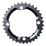 SRAM 34T Chainring 2X10 SRAM, 34T Chainring, 10sp, BCD: 104, Aluminum, Black Chainrings