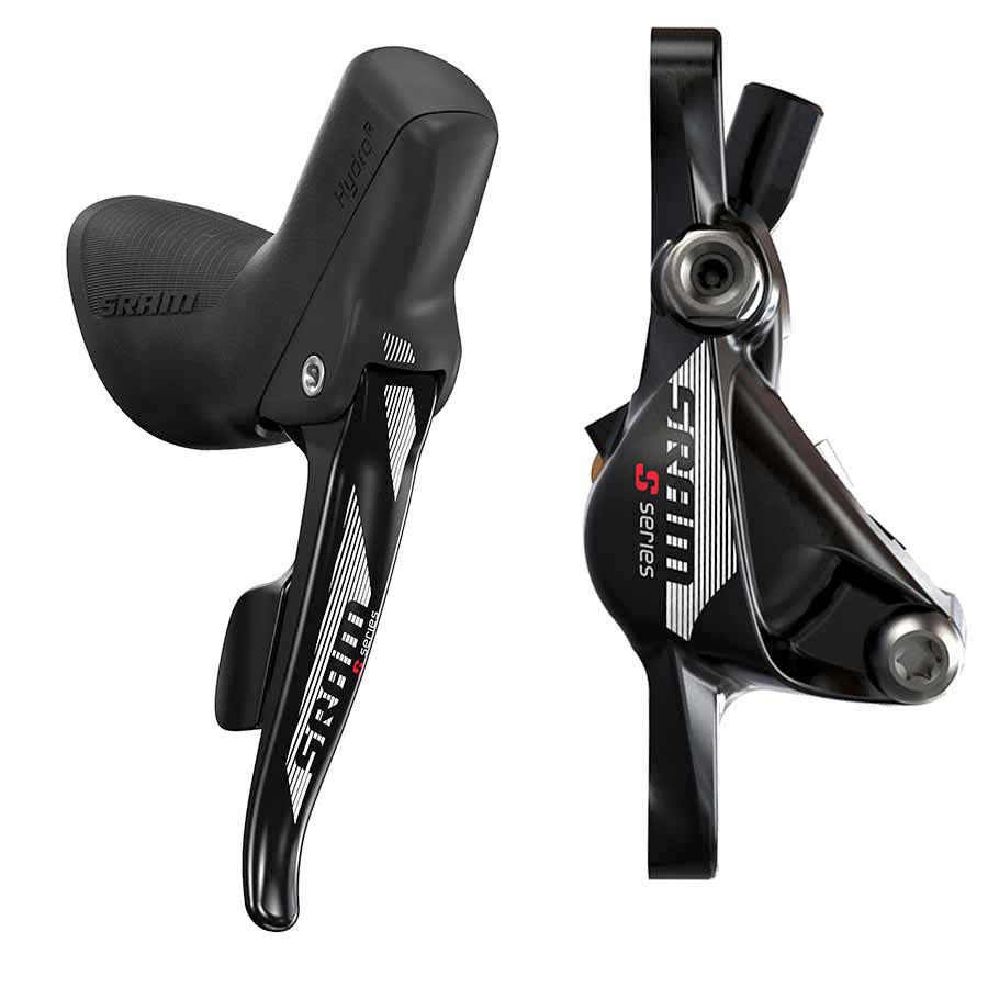 SRAM 700 HRD SRAM, 700, Road disc brake with shift/brake lever combo, Front, 2sp Road Hydraulic Disc Brakes