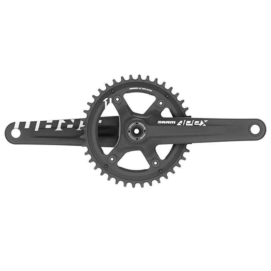 SRAM Apex 1 10/11 sp., 165mm, 42T, BCD:110, GXP, 45.5mm, Black Road / Track Cranksets