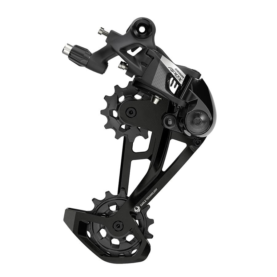 SRAM Apex Eagle D1 SRAM, Apex Eagle D1, Rear Derailleur, Speed: 12, Black Rear Derailleurs Road