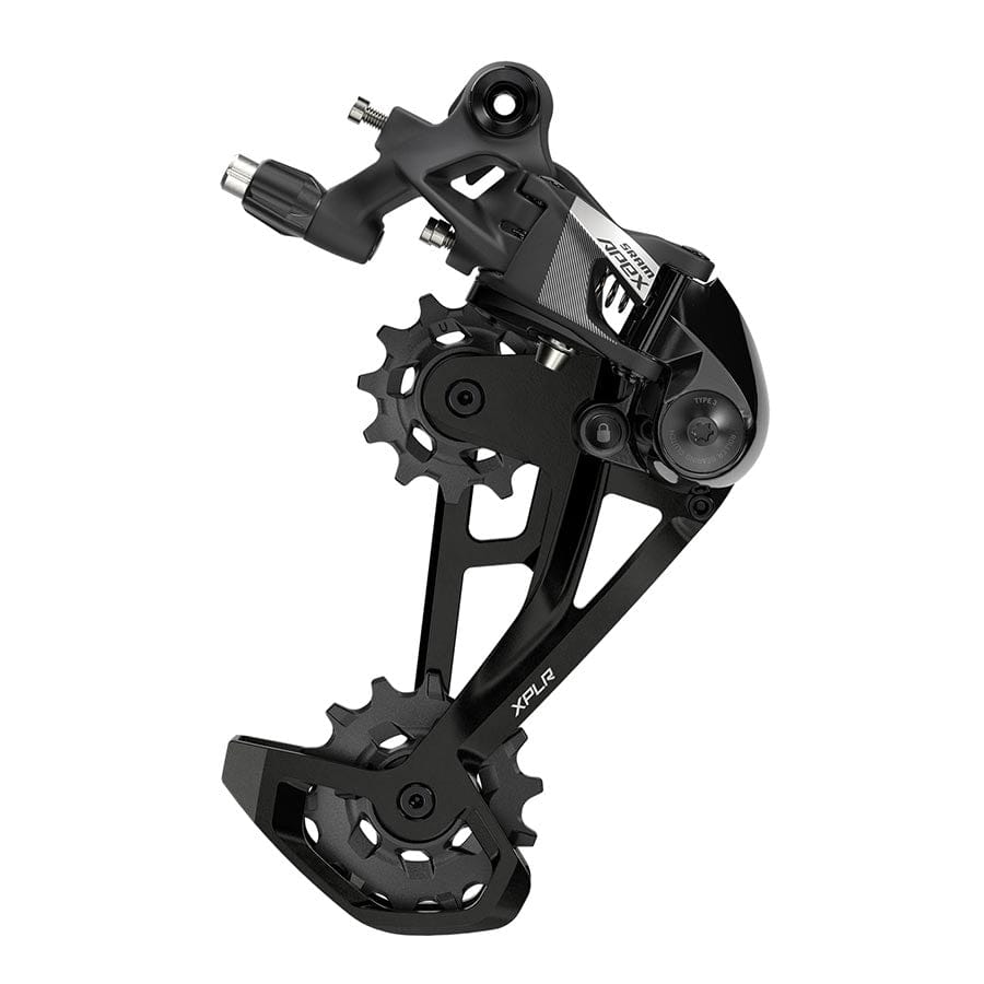 SRAM Apex XPLR D1 SRAM, Apex XPLR D1, Rear Derailleur, Speed: 12, Black Rear Derailleurs Road