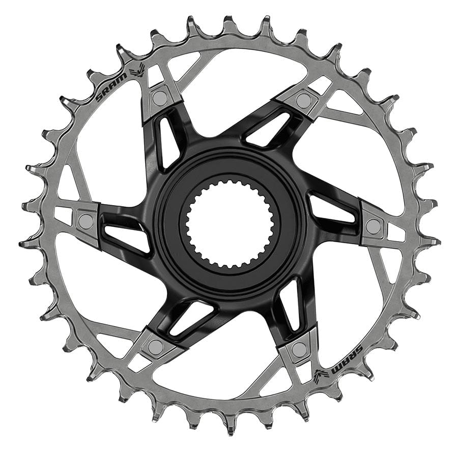 SRAM Bosch DU38 XX T-Type 34, Speed: 12, BCD: Direct Mount Bosch DU38, Steel, Black Chainrings