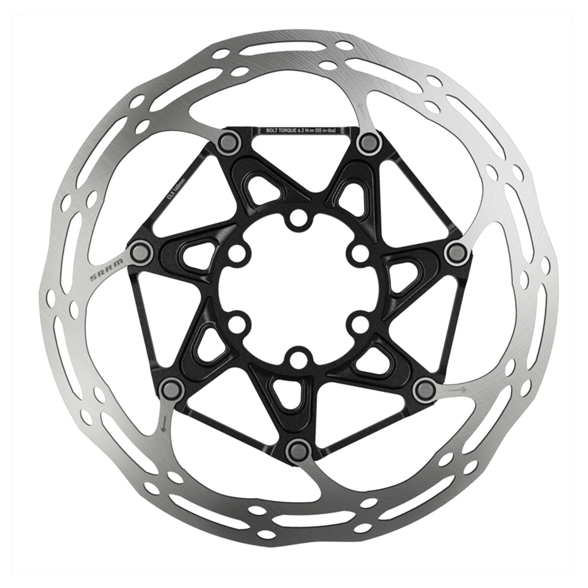 SRAM CenterLine 2 Piece 6-Bolt Rotor 160mm Parts - Brake Rotors - 6 Bolt