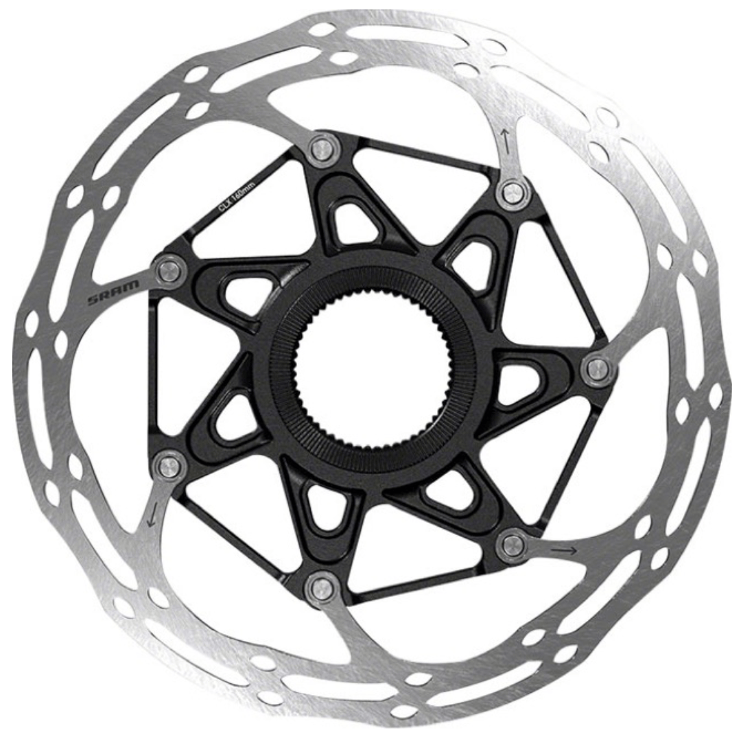 SRAM Centerline 2 Piece Rounded Disc brake rotor Center Lock 160mm Parts - Brake Rotors - Center Lock