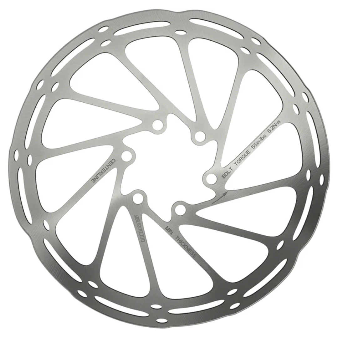 SRAM CenterLine Disc Brake Rotor Parts - Brake Rotors - 6 Bolt