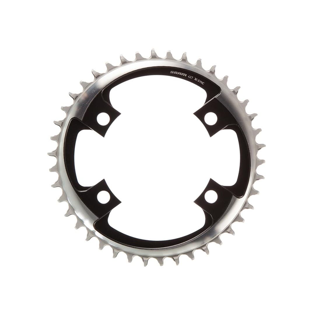 SRAM Chainring 42T, 4x107BCD, X-SYNC2, 12 Speed, Grey Parts - Chainrings