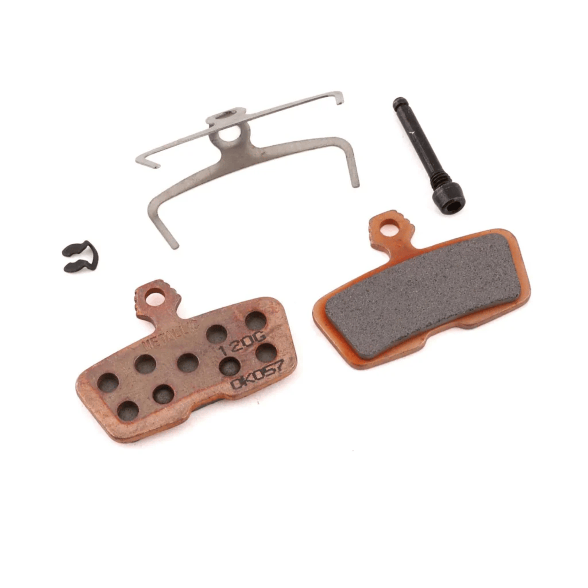 SRAM Code 2011+ Sintered Steel Powerful Disc Brake Pads W/O Spring - Bulk Single Pair Parts - Brake Pads - Disc