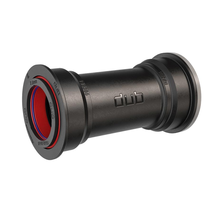 SRAM DUB BB386 Ceramic SRAM, DUB BB386 Ceramic, Press Fit BB, BB386EVO, Spindle: 28.99mm, Width: 86mm, Diameter: 46mm Press Fit