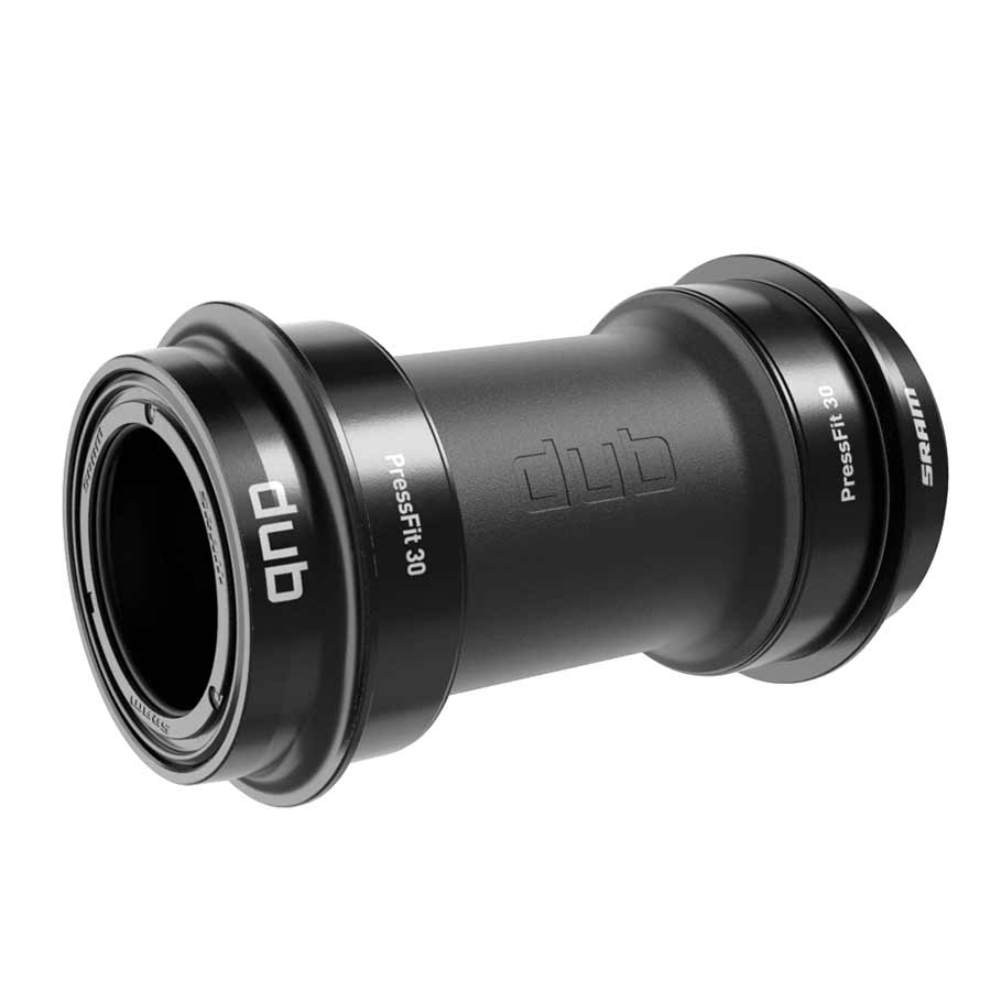 SRAM Dub PF30 83mm SRAM, Dub PF30 83mm, Press Fit BB, PF30, Spindle: 28.99mm, Width: 83mm, Diameter: 46mm Press Fit