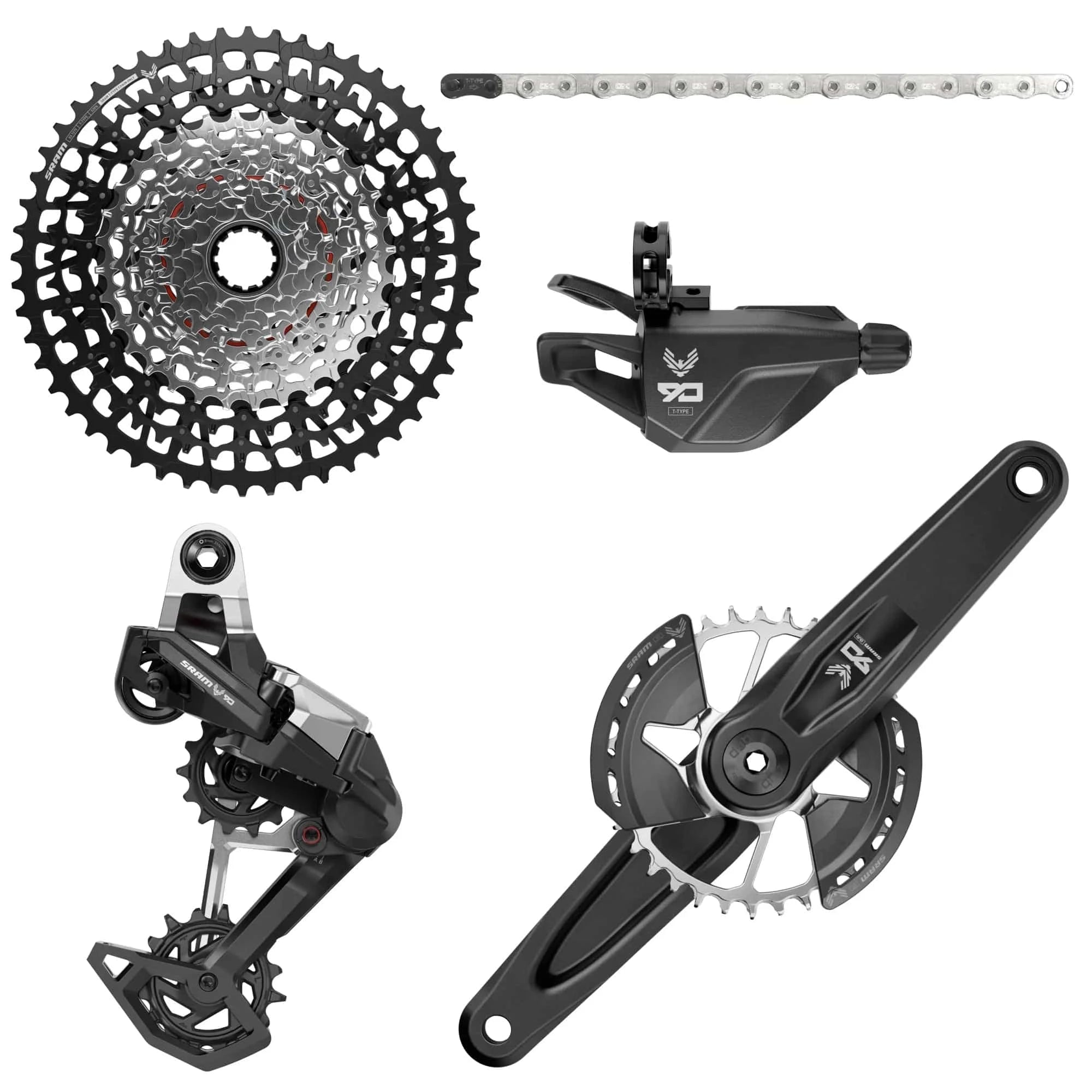 SRAM Eagle 90 165mm Mountain