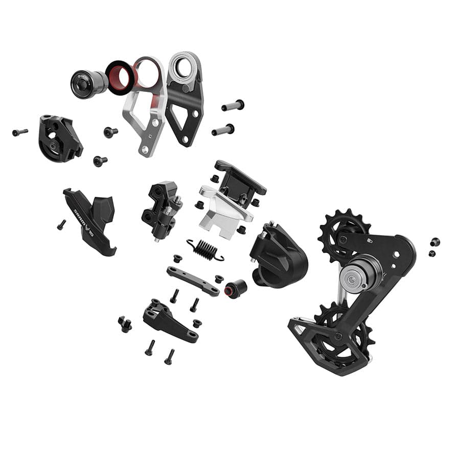 SRAM Eagle 90 T-Type SRAM, Eagle 90 T-Type, Rear Derailleur, Speed: 12, Black Rear Derailleurs MTB