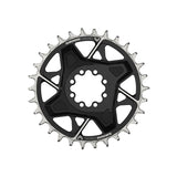 SRAM Eagle T-Type DM X0 0 3mm Offset, Chainring, Teeth: 30, Speed: 12, BCD: Direct Mount, Aluminum, Black Chainrings