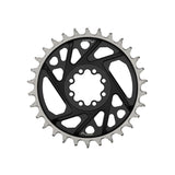 SRAM Eagle T-Type DM X0 X 3mm Offset, Chainring, Teeth: 30, Speed: 12, BCD: Direct Mount, Aluminum, Black Chainrings